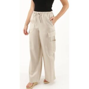 Z Supply Renegade Wide Leg Cargo Pants NEW size Medium